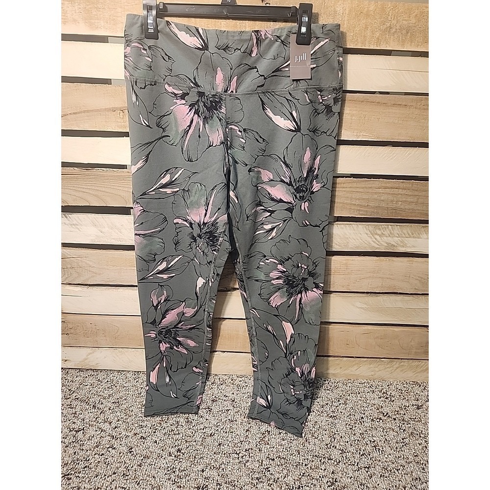 J.Jill ~ L~ NEW Excellent Fit Performance Leggings ~ NW/OT